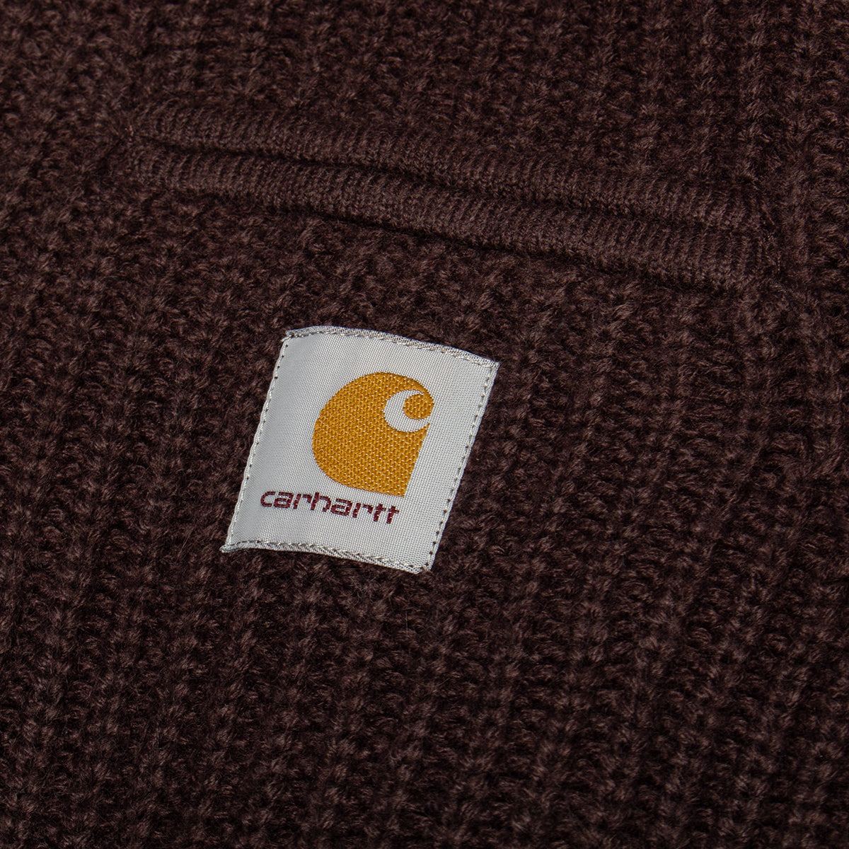 Carhartt WIP - Detroit Half Zip Sweater
Style # I035398-33H
Color : Palisander