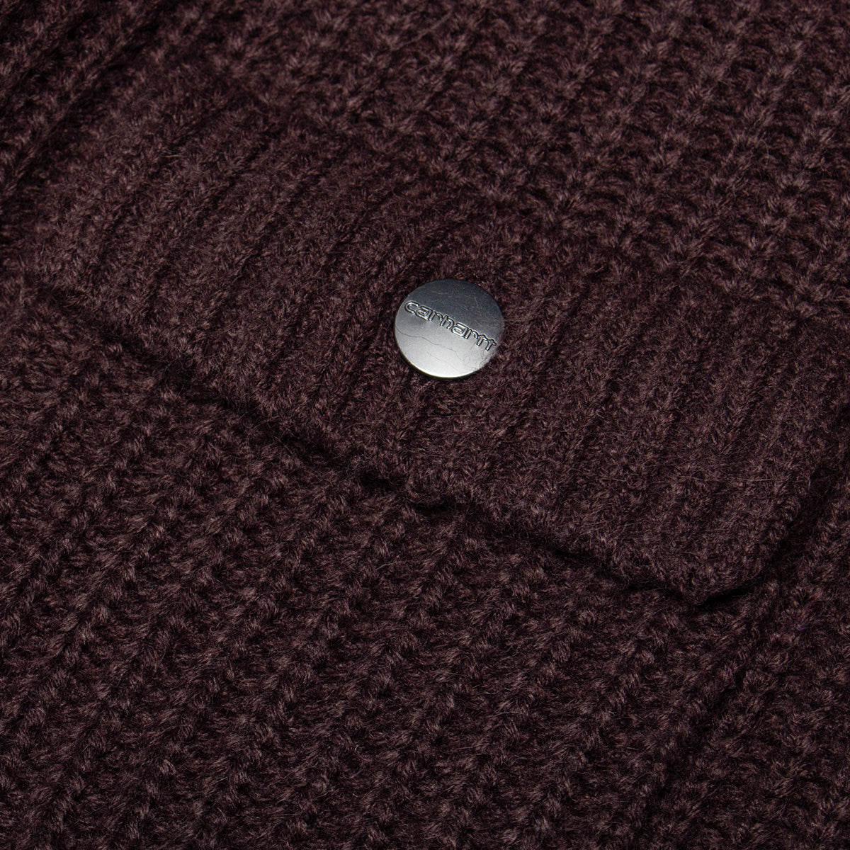 Carhartt WIP - Chore Knit Jacket
Style # I035399-33H
Color : Palisander