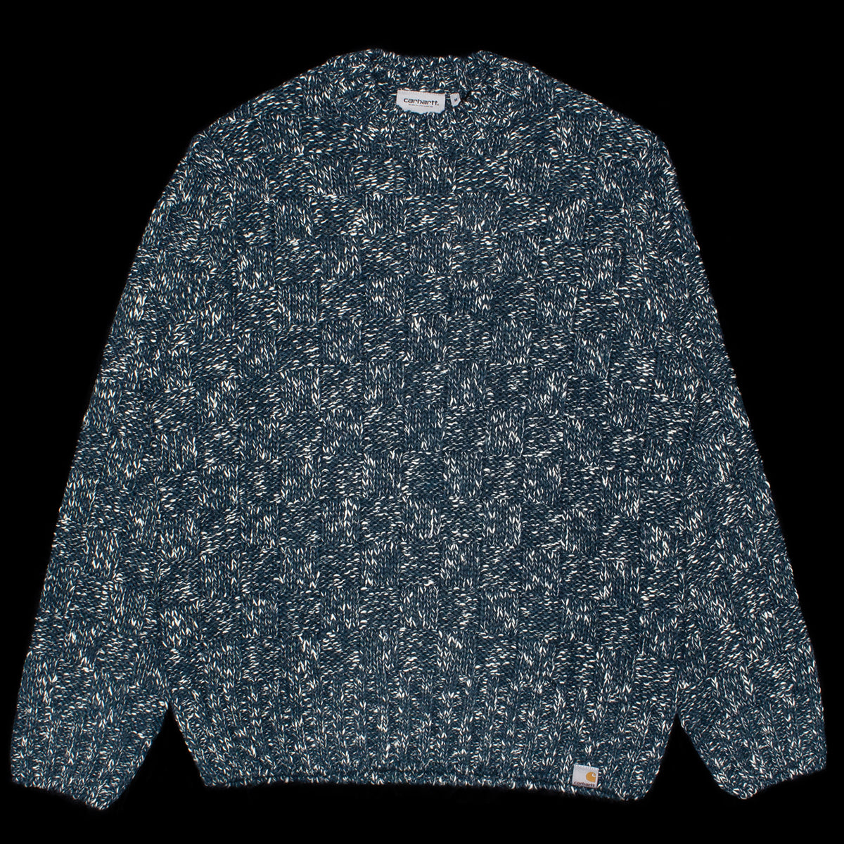 Carhartt WIP - Kyloe Sweater
Style # I035393-3CO
Color : Deep Lagoon Heather