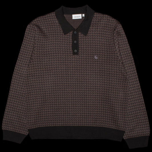 Lowis Houndstooth Polo