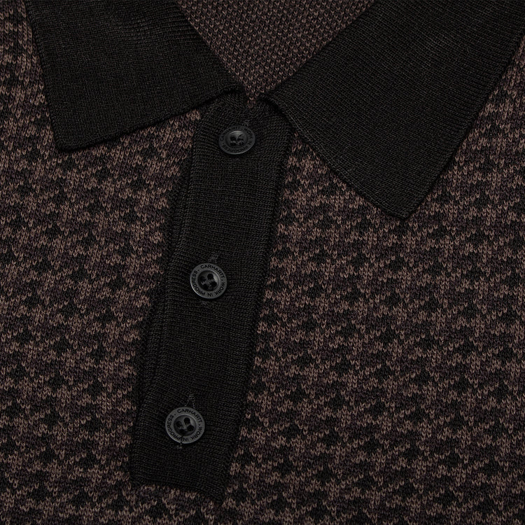 Lowis Houndstooth Polo