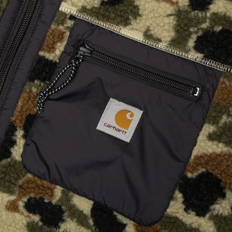 Carhartt WIP - Prentis Liner
Style # I035696-3CV
Color : Camo Duck Jacquard / Green / Black