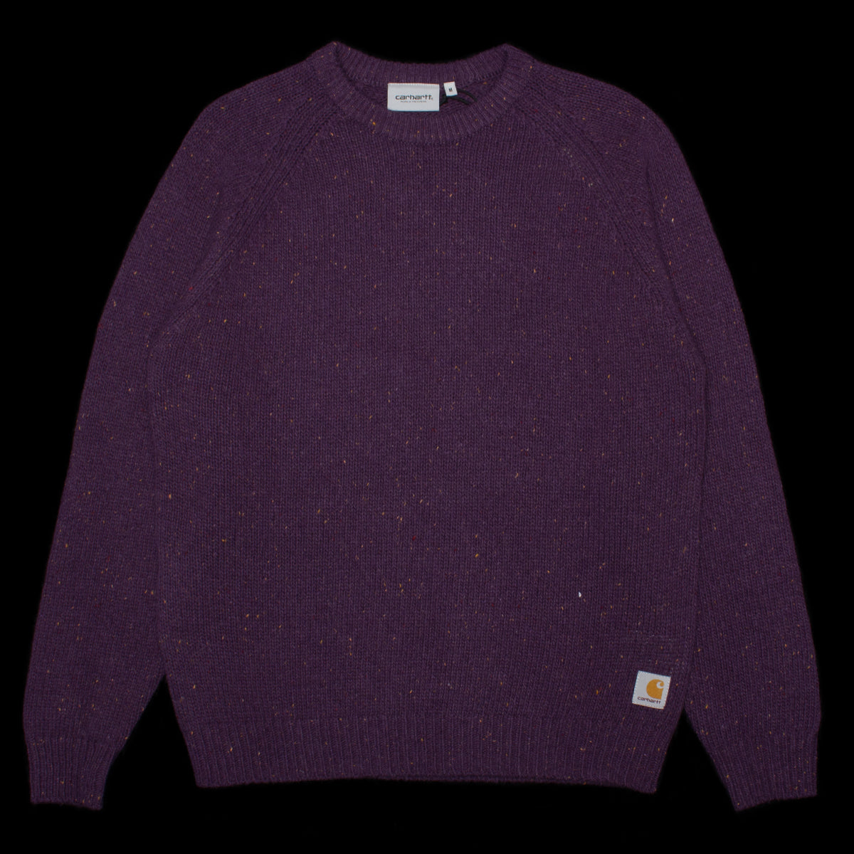 Carhartt WIP - Anglistic Sweater
Style # I010977-3AS
Color : Speckled Lokers