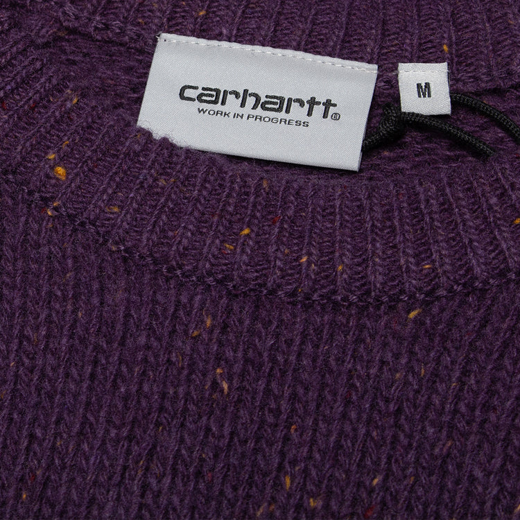 Carhartt WIP - Anglistic Sweater
Style # I010977-3AS
Color : Speckled Lokers
