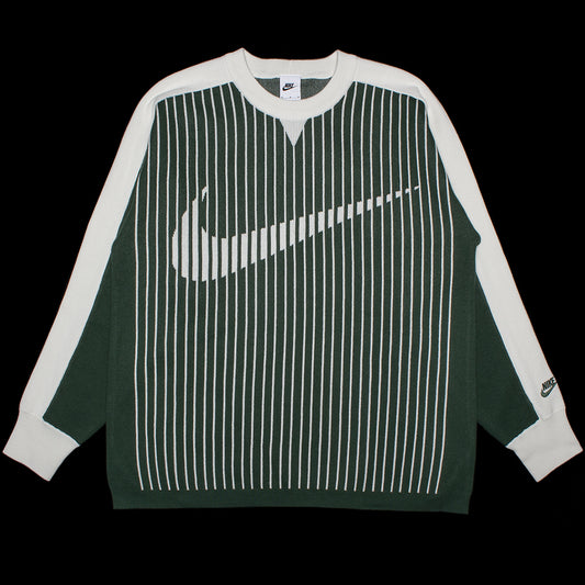 Nike - Sportswear Club Jersey Sweater
Style # II1196-323
Color : Fir / Sail