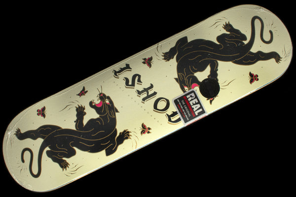 スケートボード REAL SSD2023 ISHOD CATSCRTCH DECK Real DBX Ishod Catscratch Twin Skate Deck - Assorted Sizes
