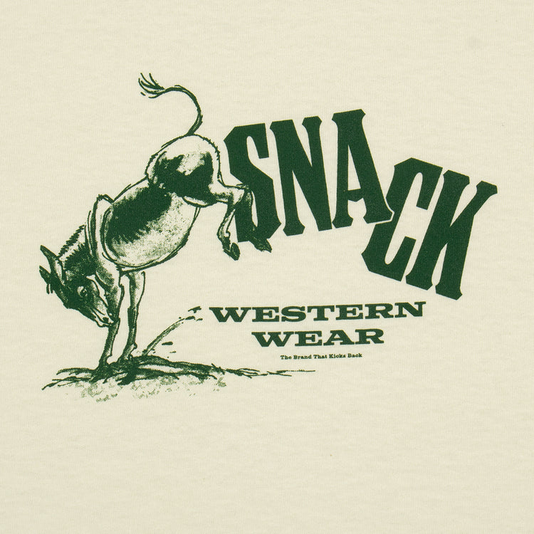 Snack | Western Wear T-Shirt Color : Cream