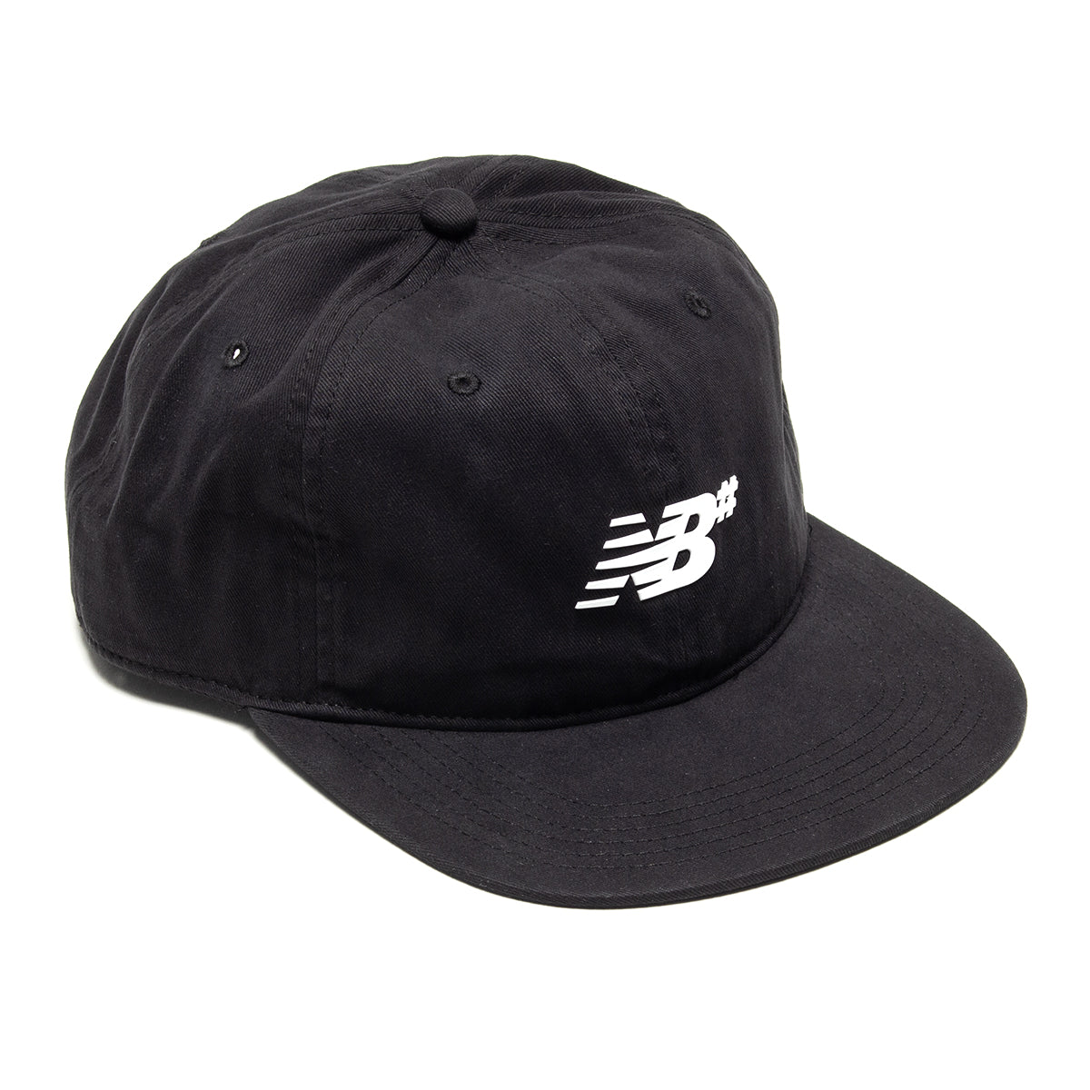 New Balance Numeric | Deconstructed 6-Panel Hat
Style # LAH43007
Color : Black