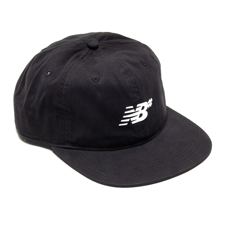 New Balance Numeric | Deconstructed 6-Panel Hat
Style # LAH43007
Color : Black