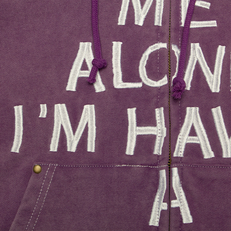 Stingwater | Crisis Zip-Up Hoodie
Color : Acid Purple