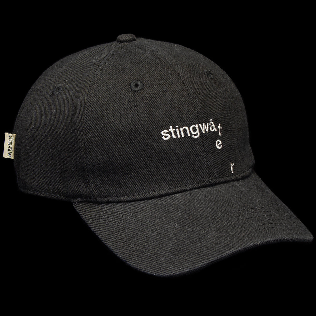 Stingwater | Classic Melt Logo Hat
Color : Black
