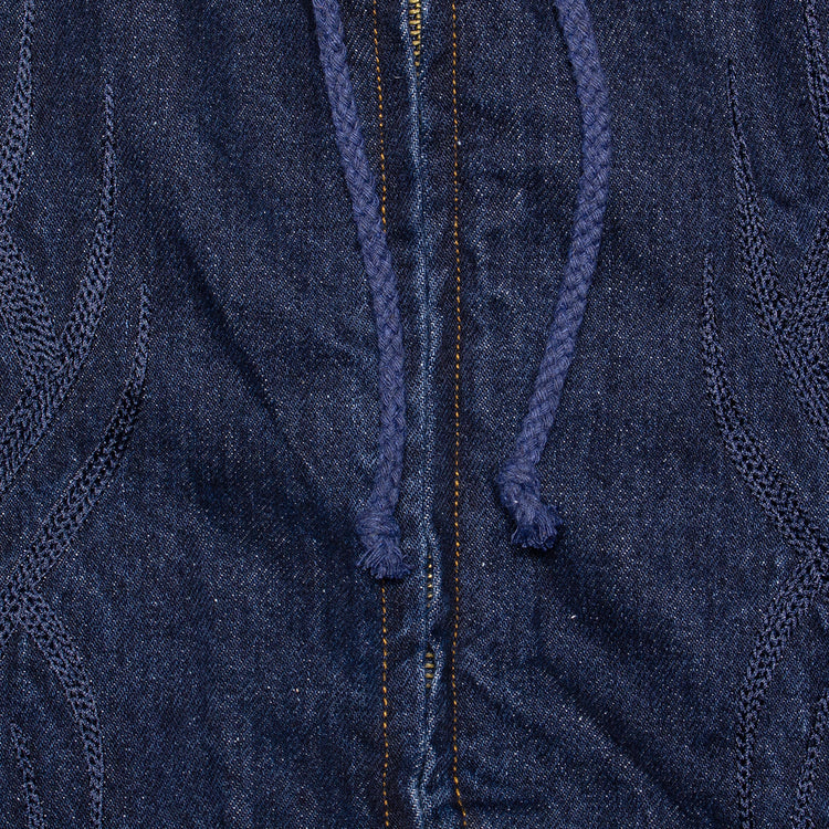 Stingwater | Tribal Zip-Up Hoodie
Color : True Blue