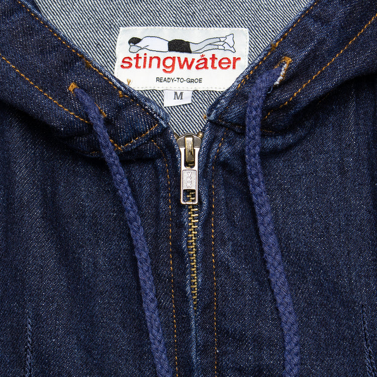 Stingwater | Tribal Zip-Up Hoodie
Color : True Blue