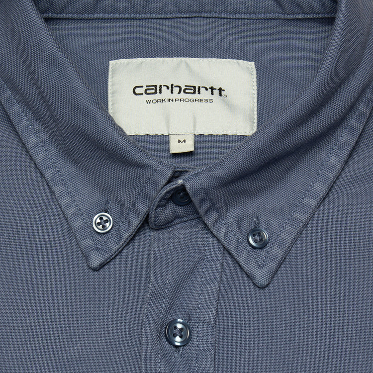 Carhartt WIP | Bolton L/S Shirt Style # I030238-1ZX Color : Hudson Blue