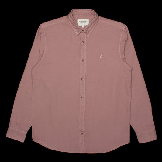 Carhartt WIP | Bolton L/S Shirt Style # I030238-1XF Color : Daphne