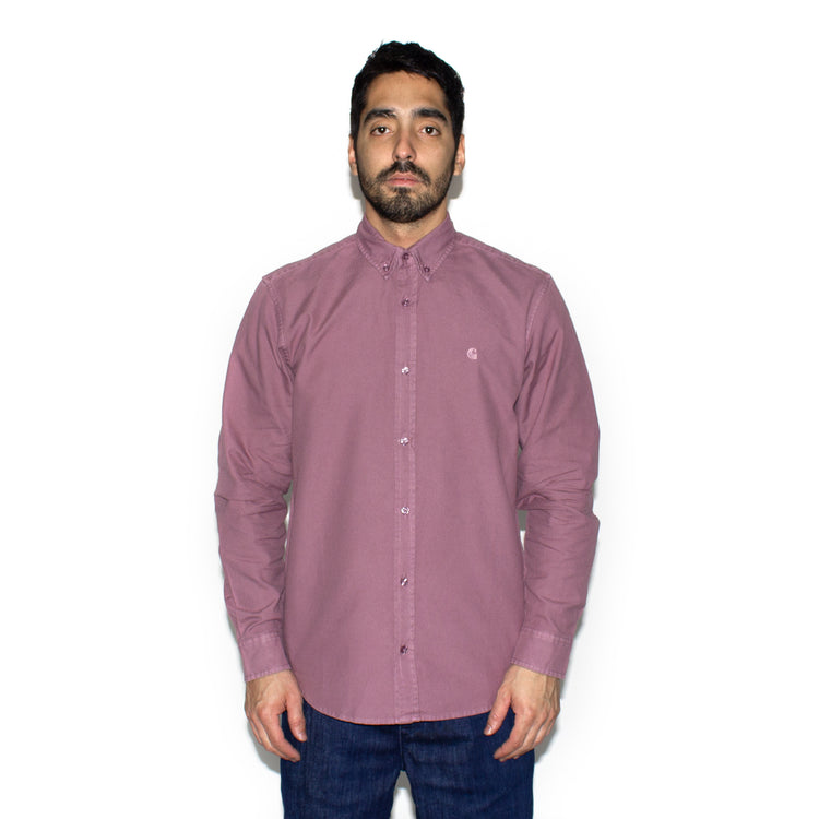 Carhartt WIP | Bolton L/S Shirt Style # I030238-1XF Color : Daphne