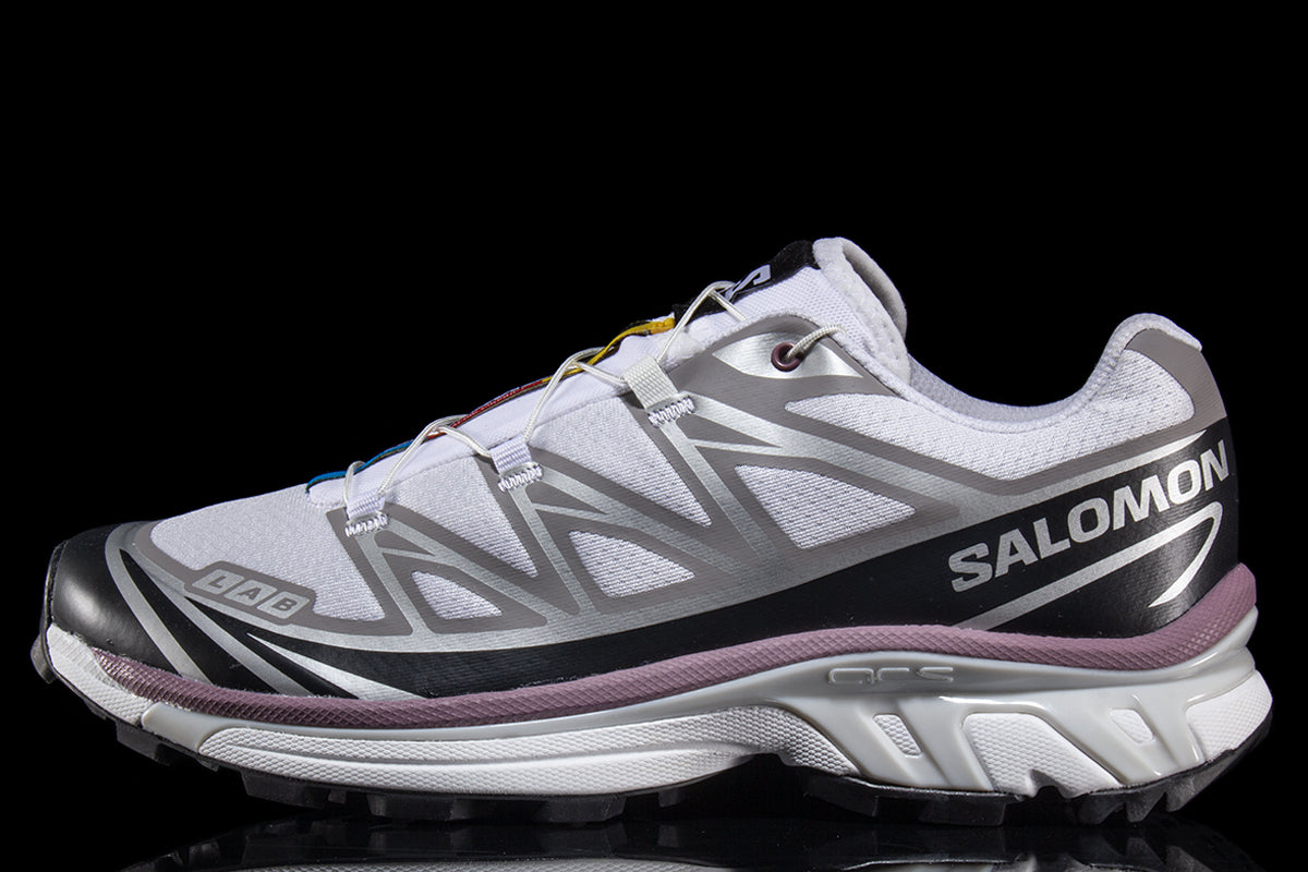Salomon - XT-6
Style # L49209600
Color : White / Black / Dusky Orchid