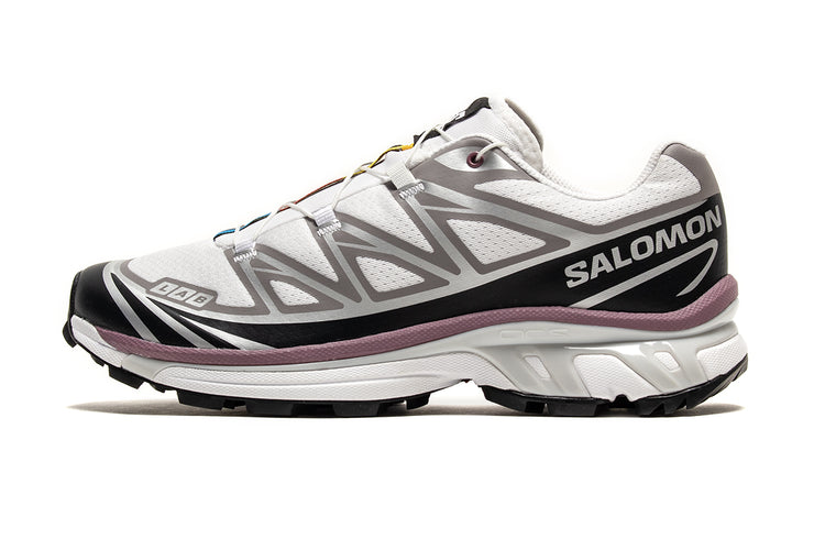 Salomon - XT-6
Style # L49209600
Color : White / Black / Dusky Orchid