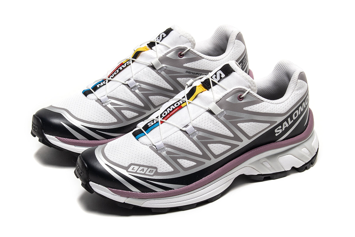 Salomon - XT-6
Style # L49209600
Color : White / Black / Dusky Orchid