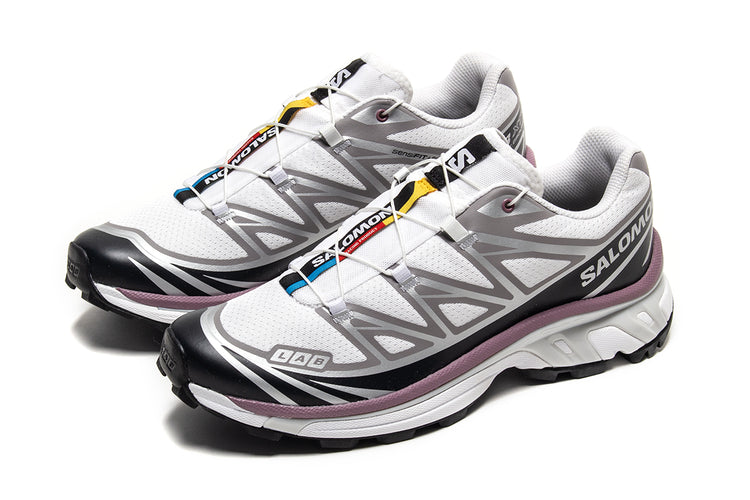 Salomon - XT-6
Style # L49209600
Color : White / Black / Dusky Orchid