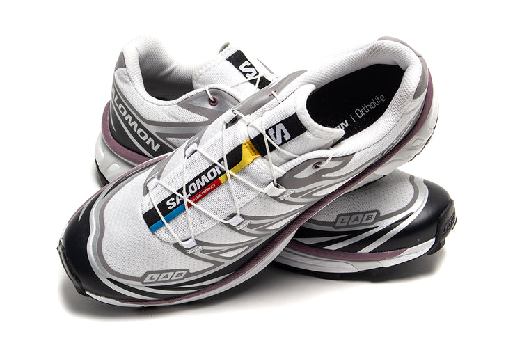 Salomon - XT-6
Style # L49209600
Color : White / Black / Dusky Orchid