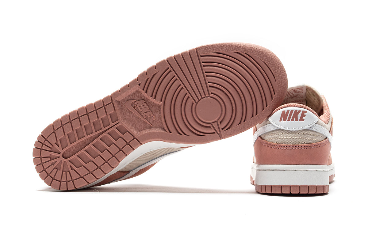 Nike | Dunk Low Retro Premium Style # FB8895-601 Color : Red Stardust / Summit White / Sanddrift