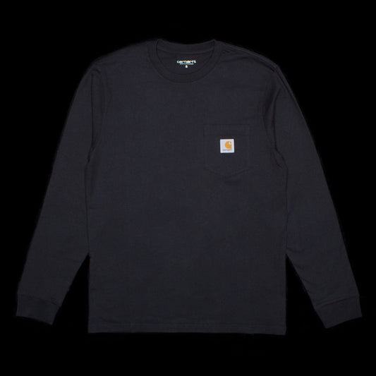 Carhartt WIP L/S Pocket T-Shirt Style # : I030437-89 Color : Black