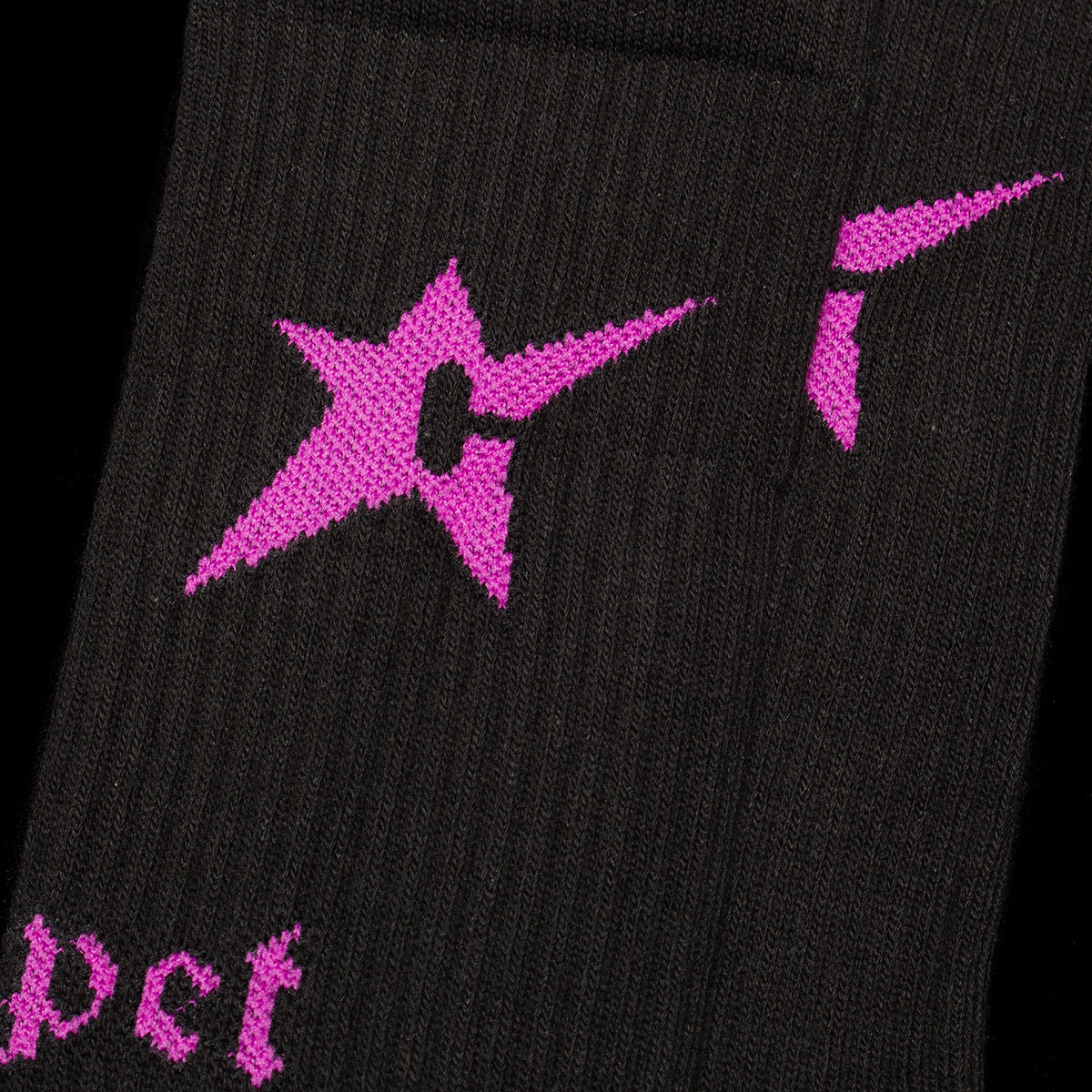 Carpet Company | C-Star Sock Color : Black / Violet