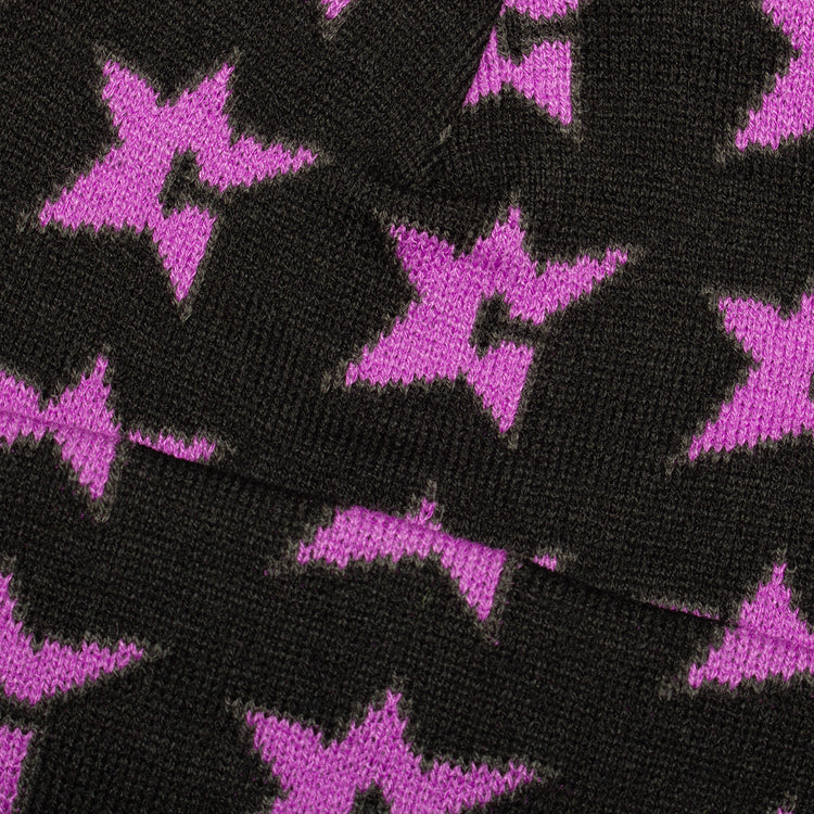 Carpet Company | C-Star Beanie Color : Black / Purple
