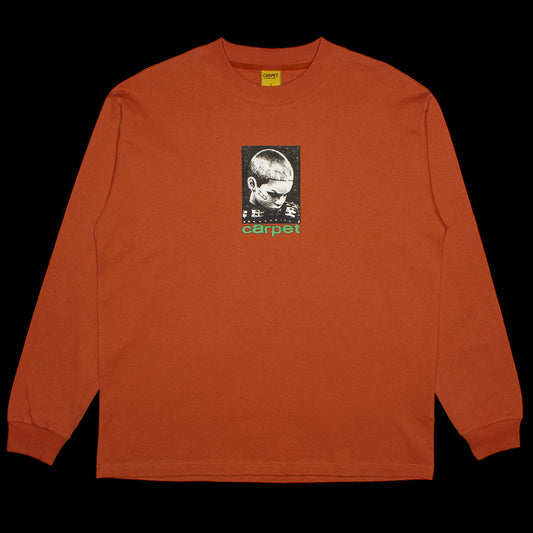 Carpet Company | Trouble L/S T-Shirt Color : Orange