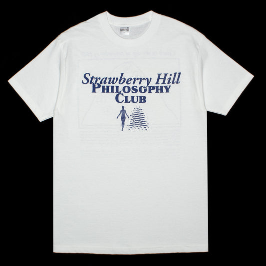 Strawberry Hill Philosophy Club - Breathwork T-Shirt
Color : White