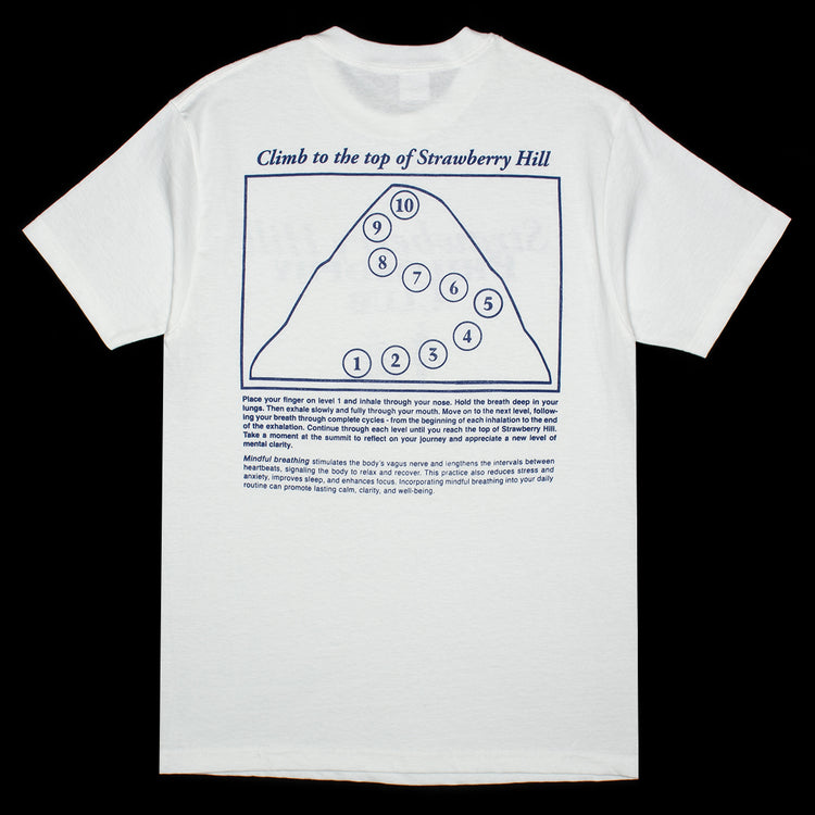 Strawberry Hill Philosophy Club - Breathwork T-Shirt
Color : White