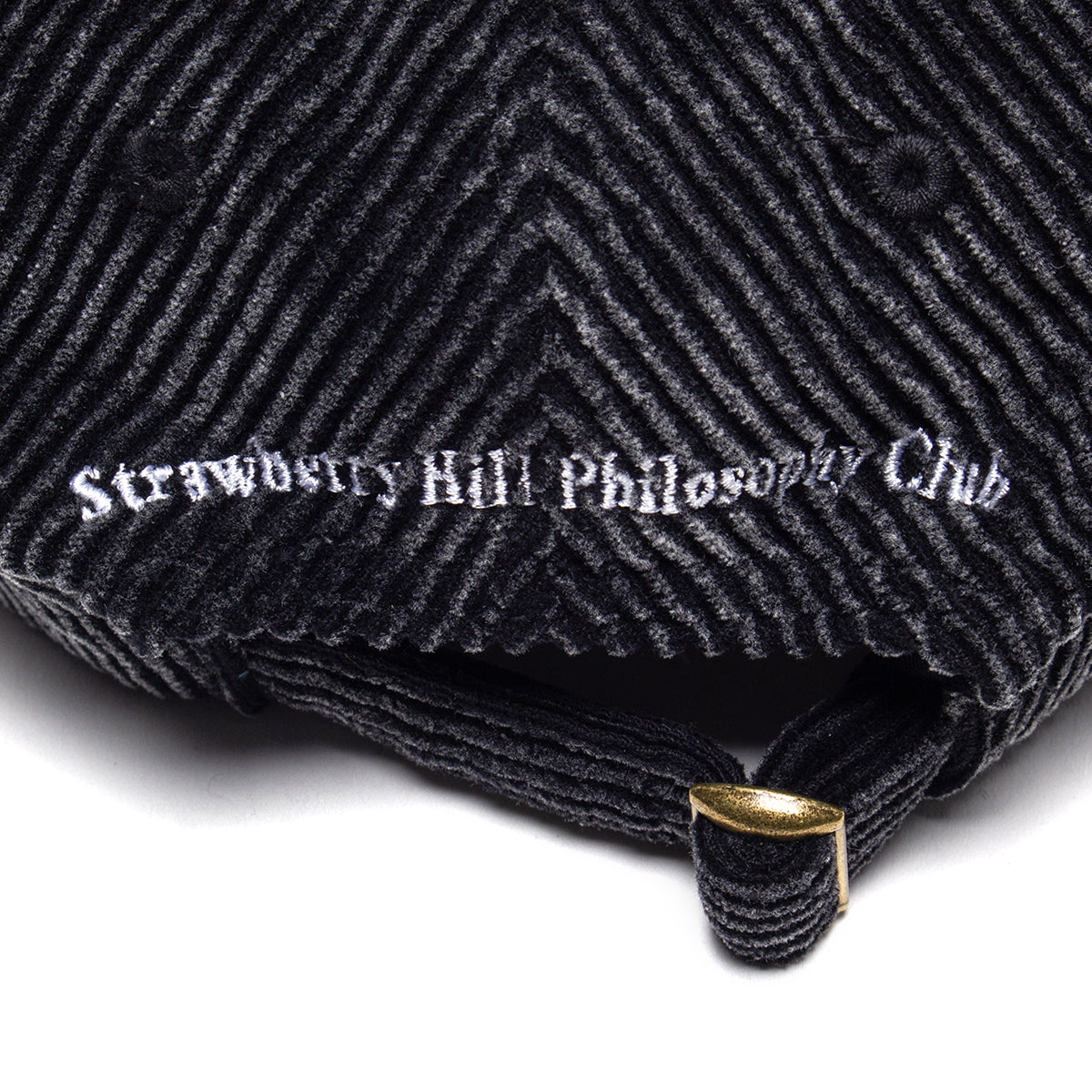Strawberry Hill Philosophy Club - Cord Hat
Color : Black