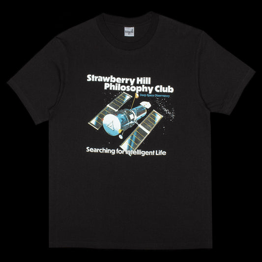 Strawberry Hill Philosophy Club - Deep Space T-Shirt
Color : Black