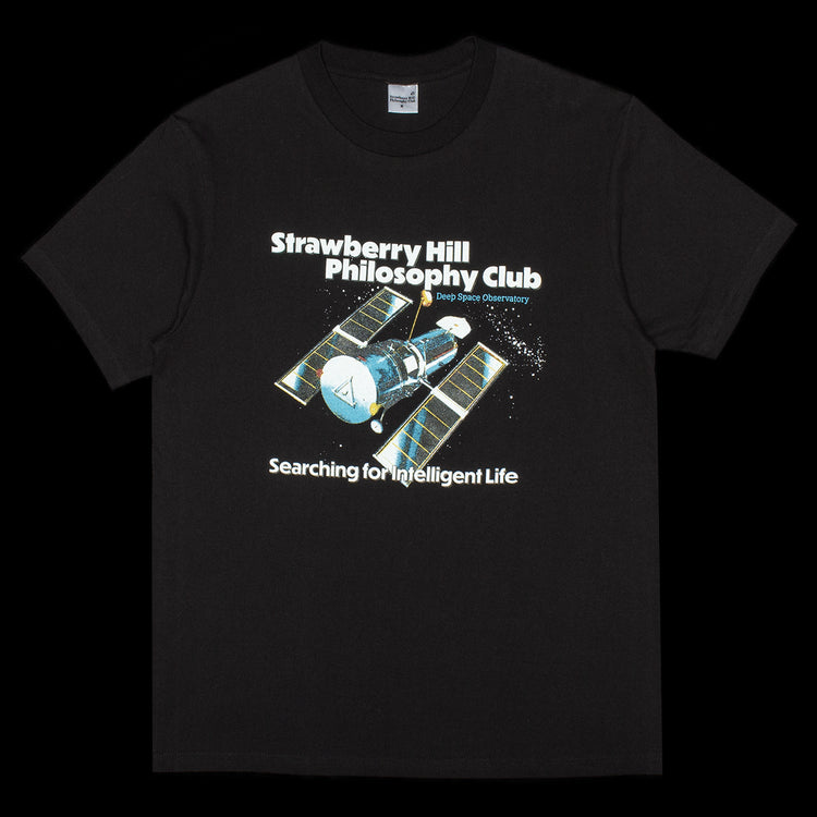Strawberry Hill Philosophy Club - Deep Space T-Shirt
Color : Black