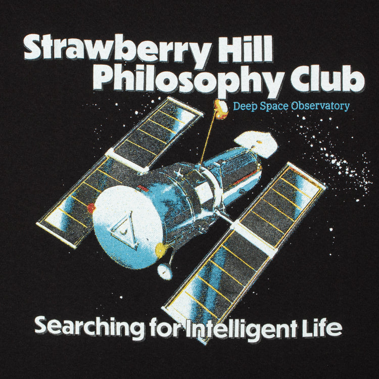 Strawberry Hill Philosophy Club - Deep Space T-Shirt
Color : Black