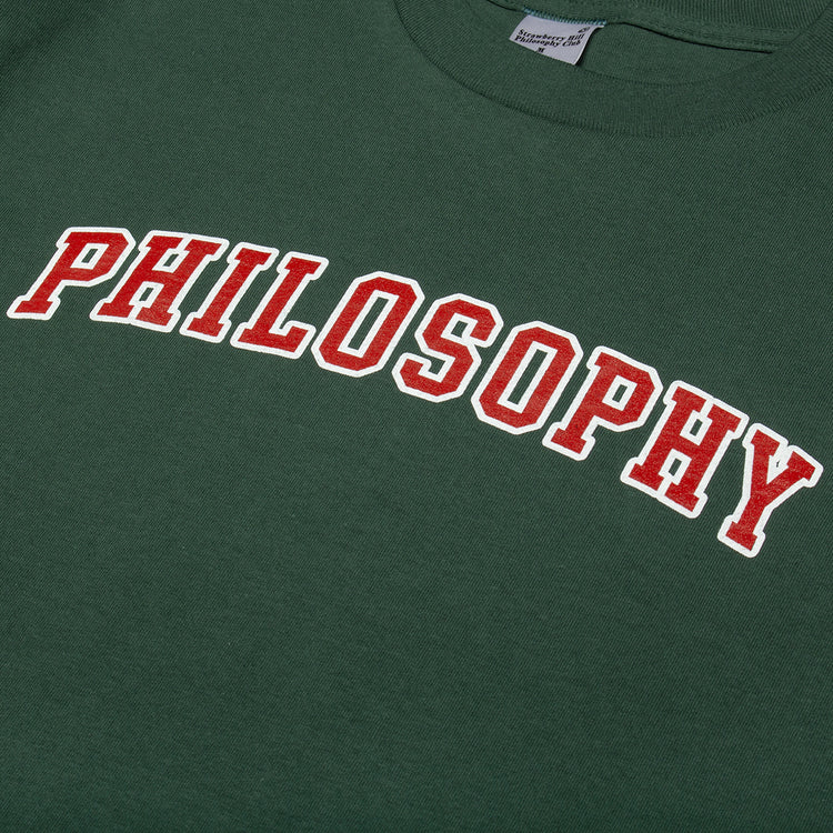 Strawberry Hill Philosophy Club - Arc T-Shirt
Color : Pine