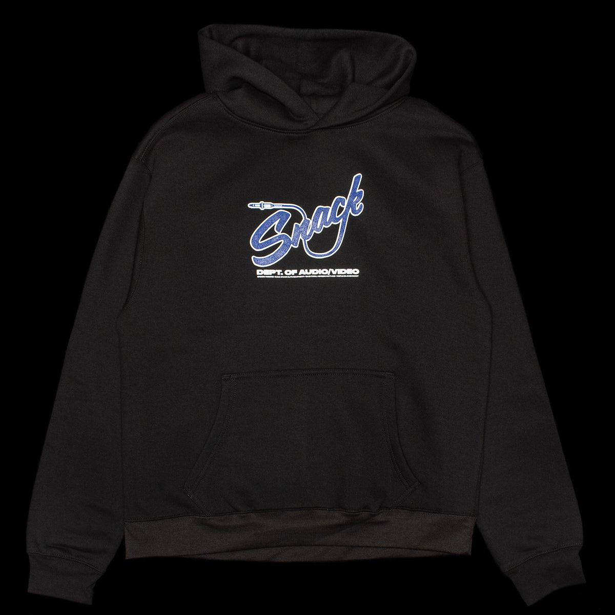 Snack - Mic Check Hoodie
Color : Black