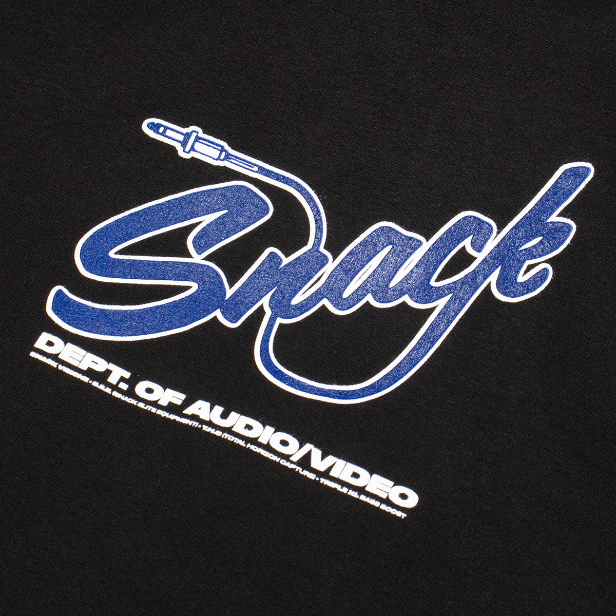 Snack - Mic Check Hoodie
Color : Black