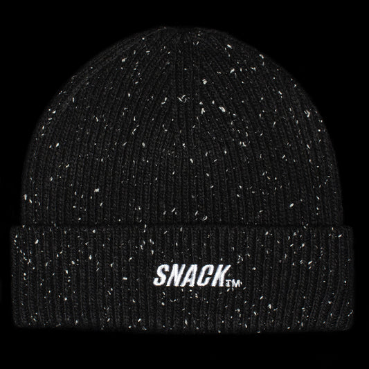 Snack - Caps Lock Speckle Beanie
Color : Black