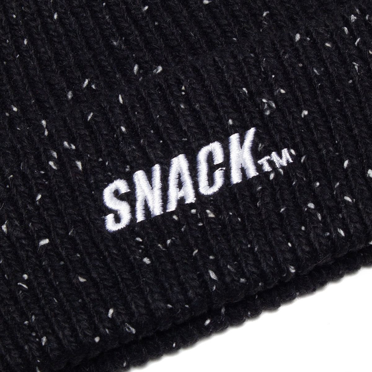 Snack - Caps Lock Speckle Beanie
Color : Black