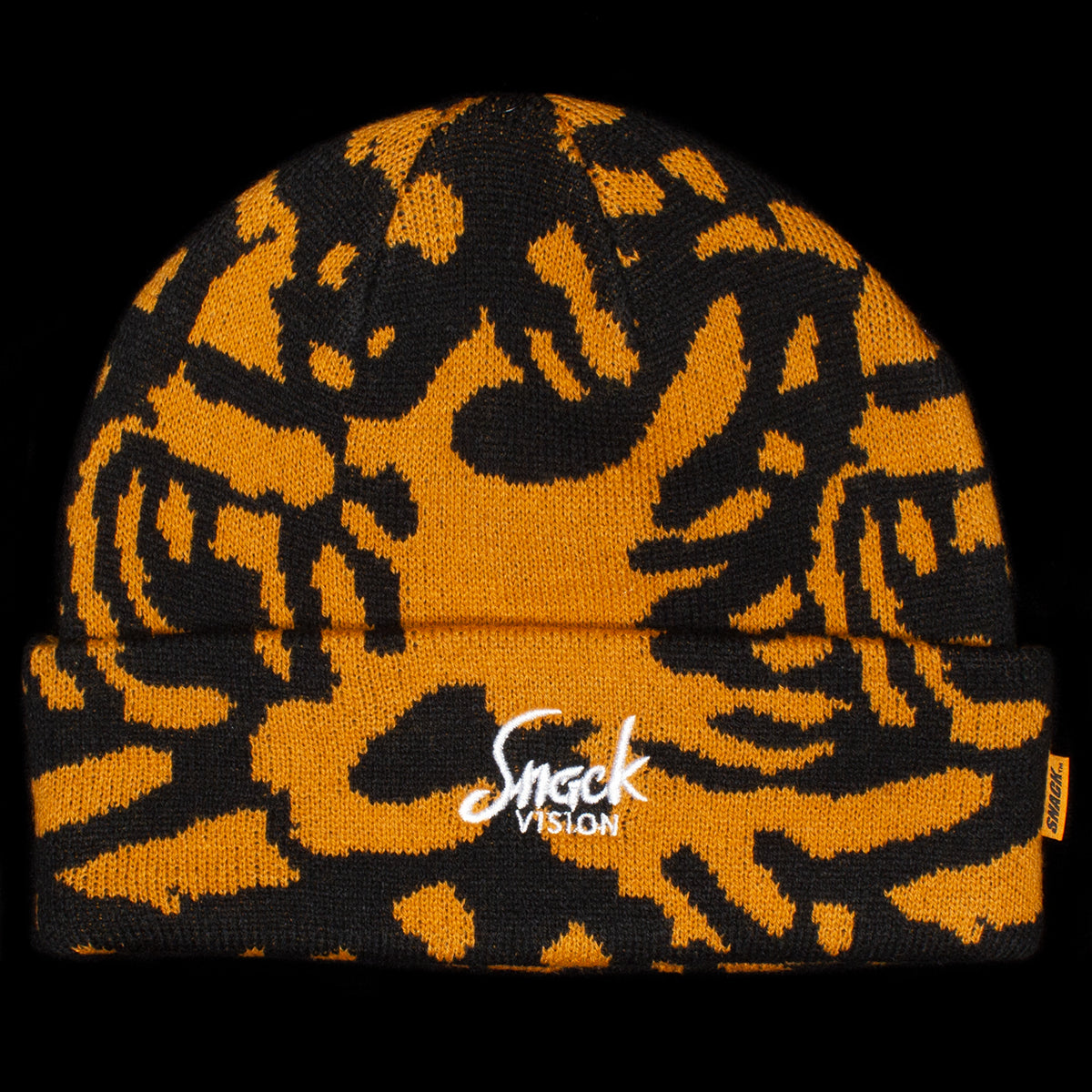 Snack - Visionz Beanie
Color : Orange / Black