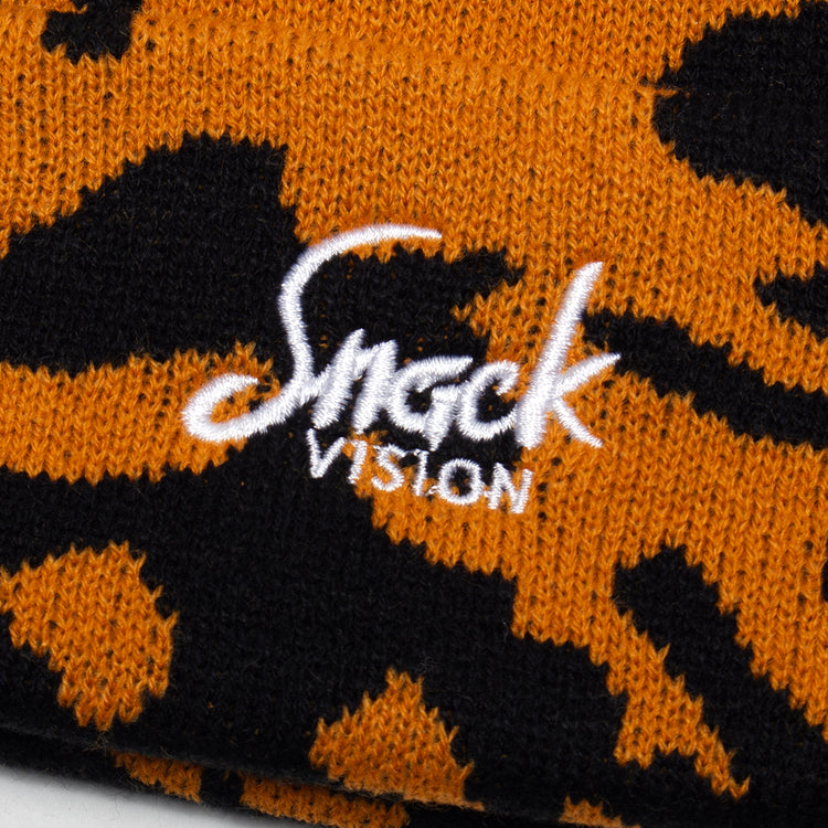 Snack - Visionz Beanie
Color : Orange / Black