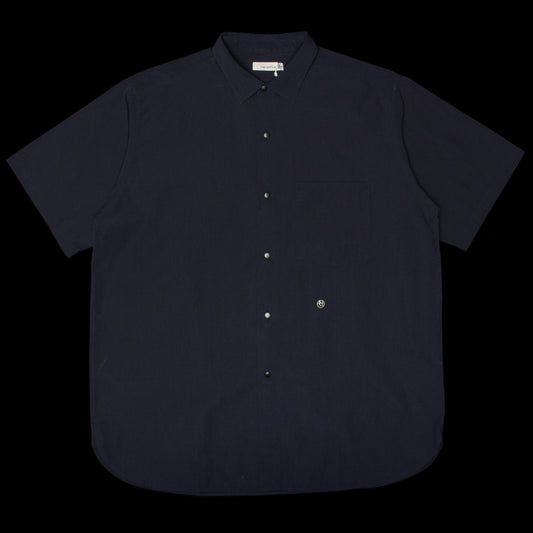 Nanamica - Regular Collar Wind Shirt
Style # SUGS405U
Color : Dark Navy