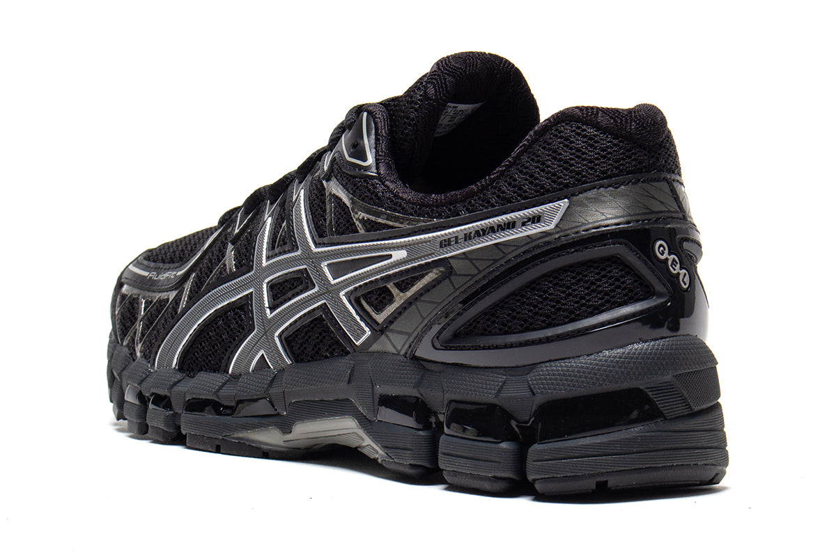 Asics - Gel-Kayano 20
Style # 1203A388.003
Color : Black / Clay Grey