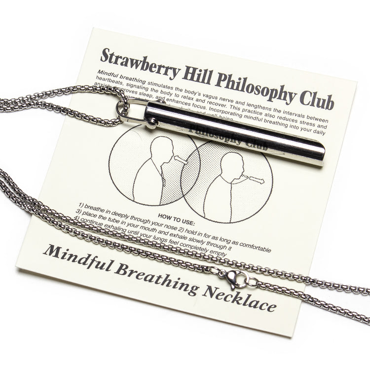 Strawberry Hill Philosophy Club - Mindful Breath Pendant
