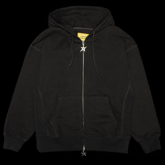 Carpet Company | Big C-Star Double Zip Hoodie
Color : Black