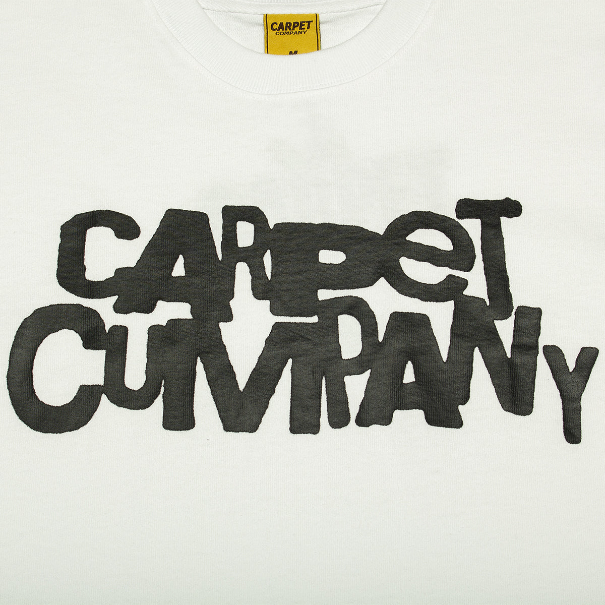 Carpet Company | Cumpany T-Shirt
Color : White