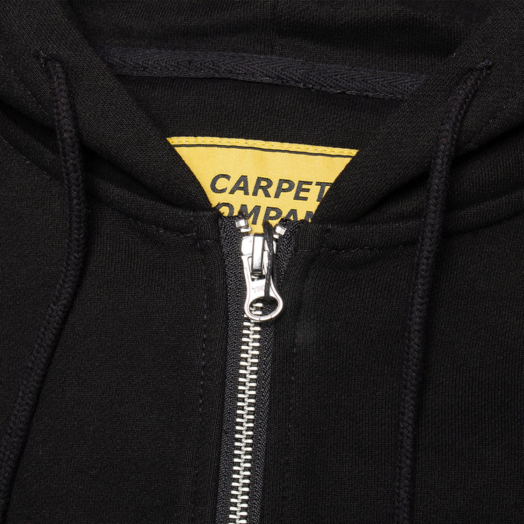 Carpet Company - C-Star Embossed Hoodie
Color : Black
