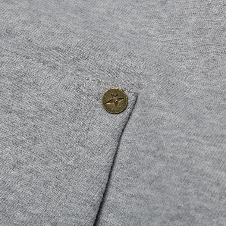 Carpet Company - C-Star Embossed Hoodie
Color : Grey